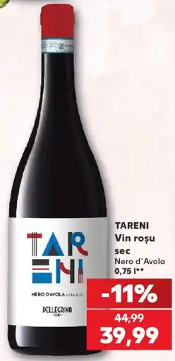 Kaufland Tareni vin roșu sec Ofertă