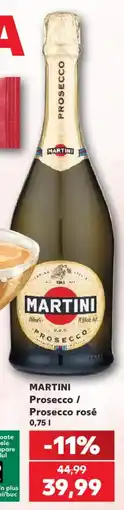 Kaufland Martini Prosecco/Prosecco Rose Ofertă