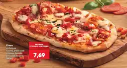 Kaufland Pinsa cu brânză Gouda, ardei copti și salam Spinata proaspăt coaptă Ofertă