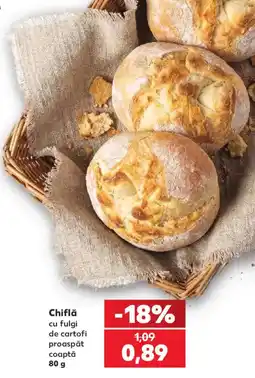 Kaufland Chiflă cu fulgi de cartofi proaspăt coaptă Ofertă