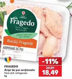 Kaufland Fragedo aripi de pui secționate Ofertă