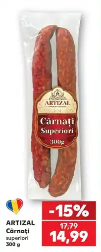 Kaufland Artizal Cârnați superiori Ofertă