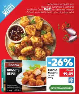 Kaufland Edenia Nuggets de pui Ofertă