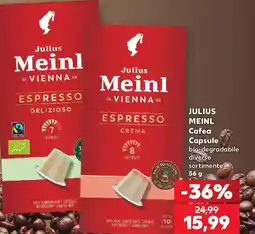 Kaufland Julius Meinl Cafea Capsule Ofertă