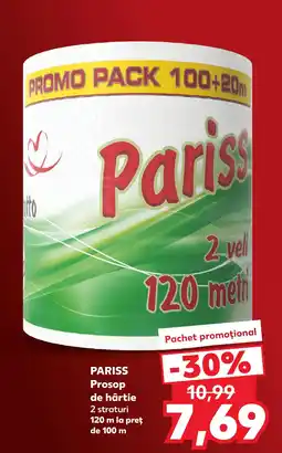 Kaufland Pariss prosop de hârtie Ofertă