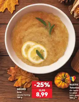Kaufland Negro icre sărate hering Ofertă