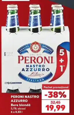 Kaufland Peroni Nastro Azzurro Ofertă