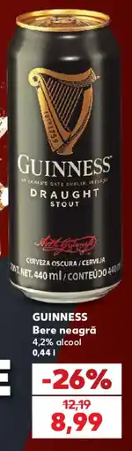 Kaufland Guinness bere neagră Ofertă