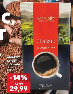 Kaufland Amaroy cafea măcinată classic Ofertă