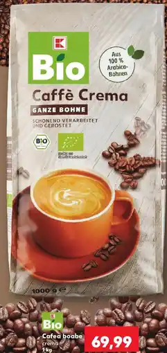 Kaufland Cafea boabe crema Ofertă