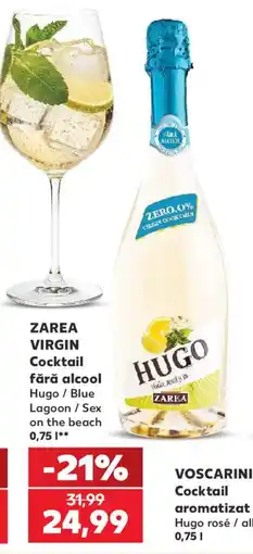 Kaufland Zarea virgin cocktail fără alcool Ofertă