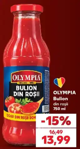 Kaufland Olympia bulion din roșii Ofertă