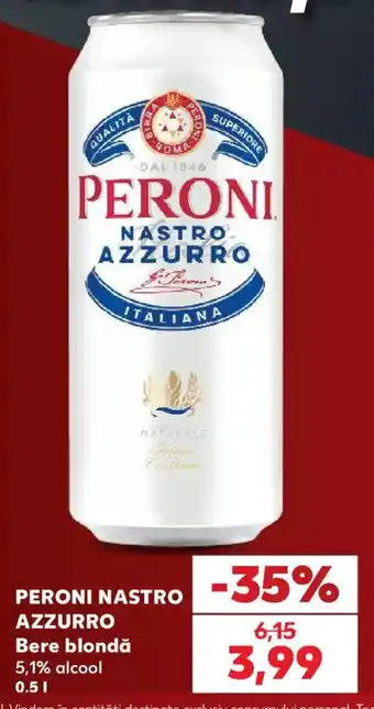 Kaufland Peroni Nastro Azzurro Ofertă