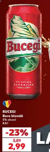Kaufland Bucegi Bere blondă Ofertă