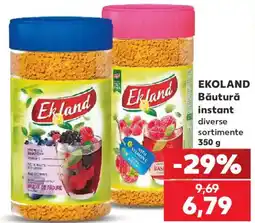Kaufland Ekland băutură instant diverse sortimente Ofertă