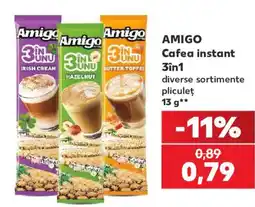 Kaufland Amigo cafea instant 3in1 Ofertă