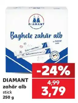 Kaufland Diamant zahăr alb stick Ofertă