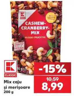 Kaufland Classic mix caju și merișoare Ofertă