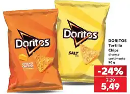 Kaufland Doritos tortilla chips diverse sortimente Ofertă