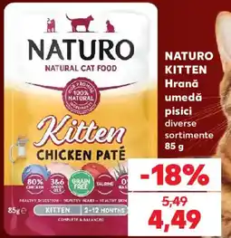 Kaufland NATURO Kitten Ofertă