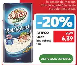 Kaufland Atifco Orez Bob Rotund Ofertă