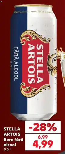 Kaufland Stella artois bere fără alcool Ofertă