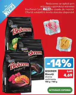 Kaufland Biskrem biscuiti Ofertă