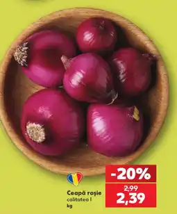 Kaufland Ceapă roșie calitate I Ofertă