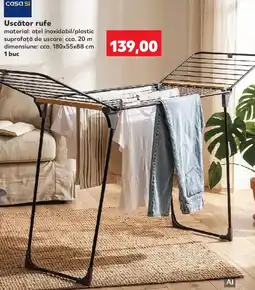 Kaufland Casa si Uscător rufe Ofertă