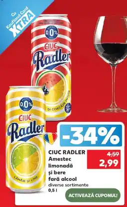 Kaufland Ciuc radler Ofertă