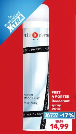 Kaufland Pret a Porter Deodorant Ofertă