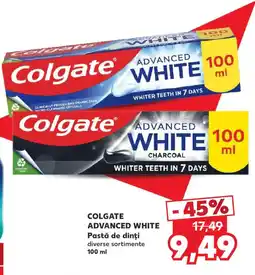 Kaufland Colgate advanced white Ofertă