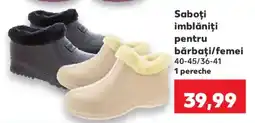 Kaufland Saboți imblăniți pentru bărbați/femei Ofertă