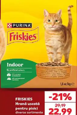 Kaufland Friskies Hrană uscată pentru pisici Ofertă