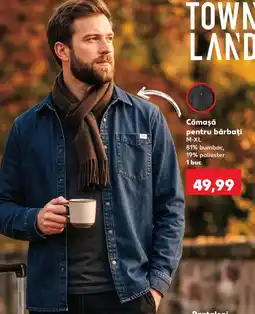Kaufland Town Land cămașă pentru bărbați Ofertă