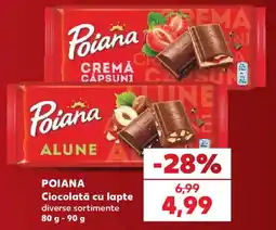 Kaufland Poiana Ciocolată cu lapte Ofertă