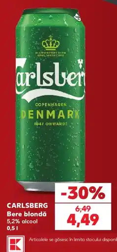 Kaufland Carlsberg Bere blondă Ofertă