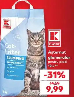 Kaufland Classic cat-litter clumping Ofertă