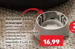 Kaufland Recipient pentru hrană/apă Ofertă