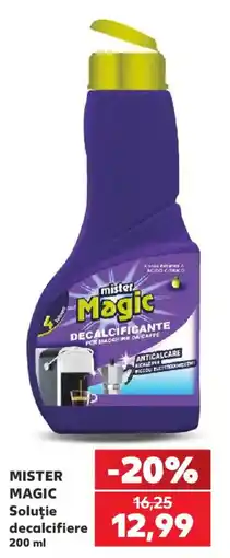 Kaufland Mister Magic Soluție decalcifiere Ofertă
