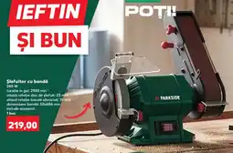 Kaufland Parkside șlefulitor cu bandă Ofertă