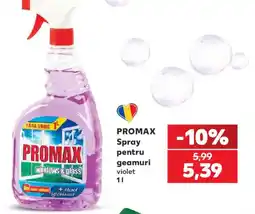 Kaufland Promax spray pentru geamuri violet Ofertă