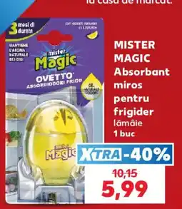 Kaufland Mister Magic Absorbant miros pentru frigider Ofertă
