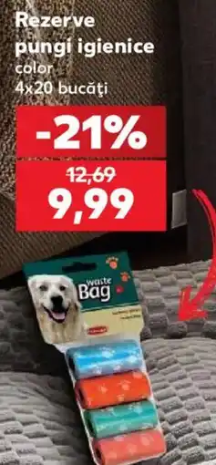 Kaufland Rezerve pungi igienice Ofertă