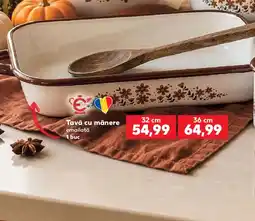 Kaufland E Tavă cu mânere emailată Ofertă