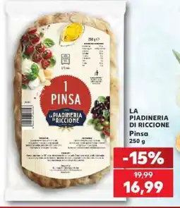 Kaufland LA PIADINERIA DI RICCIONE Pinsa Ofertă
