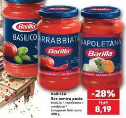 Kaufland BARILLA Sos pentru paste Ofertă