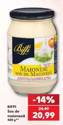 Kaufland BIFFI Sos de maioneză 480 g Ofertă