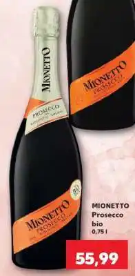 Kaufland Mionetto Prosecco bio Ofertă