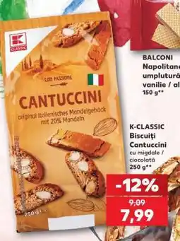 Kaufland K-CLASSIC Biscuiți Cantuccini Ofertă